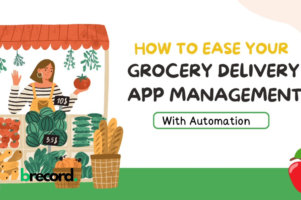 Grocery Delivery App Management