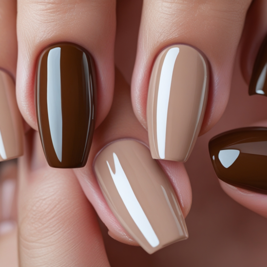 How to Get the Perfect Light Brown Nails